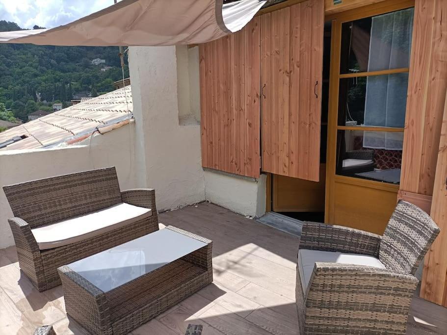 Grand Gite Terrasses Largentière 외부 사진